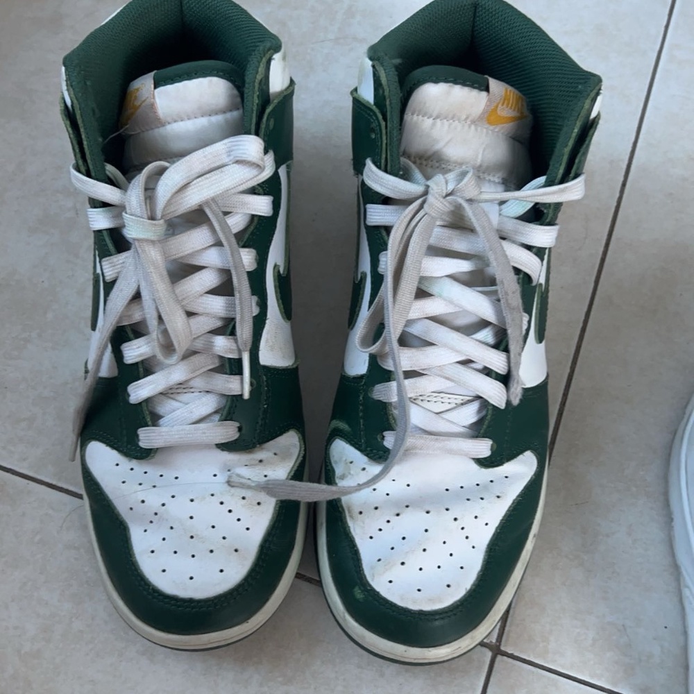 Green Nike Dunks